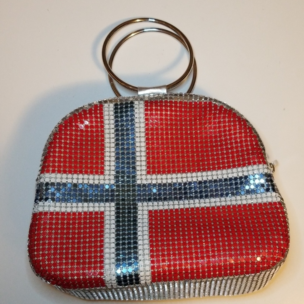 Vintage Laila "The Essence of Norway" Sequin Mesh